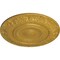 Ekena Millwork Biddix Ceiling Medallion (Fits Canopies up to 7 1/2"), 20 7/8"OD x 1 1/4"P, Iridescent Gold CM20BXIGS - alternate 2